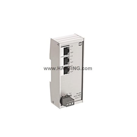 Harting Ha-Vis Econ 2030B-A Unmanaged Switch W/ 3 Rj45 24020030010